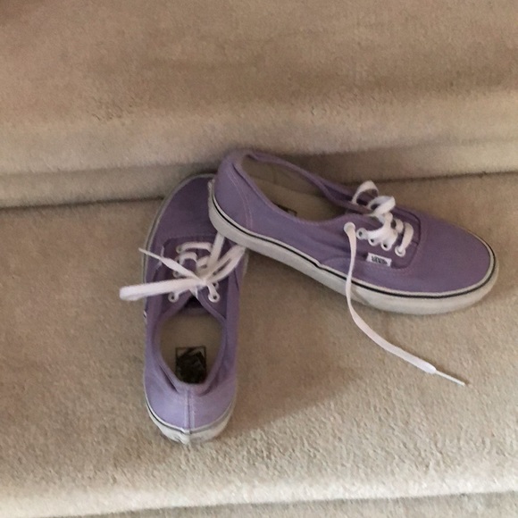 Vans Shoes - Women’s Vans ‘off the wall’ lavender Sz 8